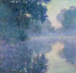 Tak van de Seine bij Giverny, 1897